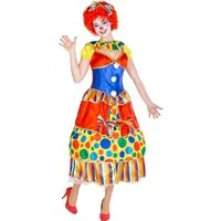 dressforfun - Costume de clown pour femme Fridoline XL - déguisements, costumes d'Halloween, tenues de fête, tenues de carnaval, tenues de soirée - 300780 – Donna