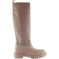 Stivali a tubo da pioggia donna in pvc e tessuto taupe Donna GERBIC DIV CASCOTOPO