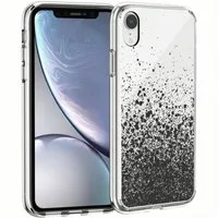 imoshion Design hoesje voor de Apple iPhone Xr - Splatter Black – Nero · 6.1 · Unisex