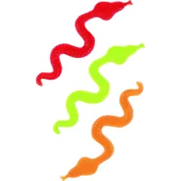 Toi-Toys Sticky Neon Cobra Snake Super Stretchy Toy