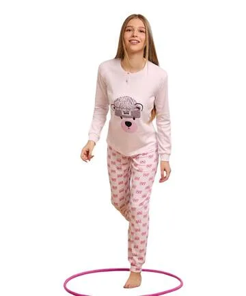 Pigiama da ragazza in CALDO cotone Il Granchietto GP7116 – 15 / 16 anni · Bambino