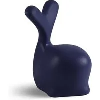 Petite chaise « Whale » bleu marine / Whalechair Navyblue - Table d'appoint design - Tissu en filet de pêche - En bon état. – Bambino