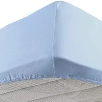 DaunenStep Lenzuolo con gli angoli elastici - Vivacolor – Bianco