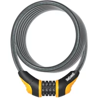 Lucchetto antifurto Onguard Neon Coil Combo-180cmx12mm – Arancione