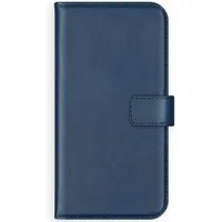 Selencia Echt Leren Bookcase voor de Apple iPhone Xr - Blauw – 6.1 · Unisex