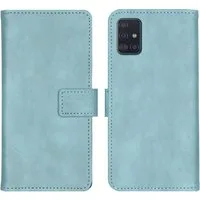 imoshion Luxe Bookcase voor de Samsung Galaxy A51 - Lichtblauw – 6.5 · Unisex
