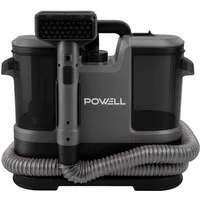 Nettoyeur de tapis Powell - Détachant - Nettoyeur de canapés - Nettoyeur de meubles - Nettoyeur de tapis et aspirateur - Machine de nettoyage - Nettoyeur de tapis - 600 watts - Gris