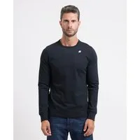 Maglia uomo Elmer di K-way maniche lunghe – Bianco