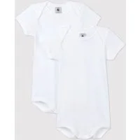 Petit Bateau | Set Van 2 Body''S Met Korte Mouwen In Biokatoen - 18 maanden