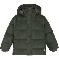 En Fant Waterdichte Gewatteerde Winterjas - Corduroy/Groen