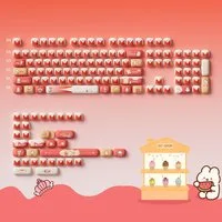 Bunny Apple Keycap Set (137-key)