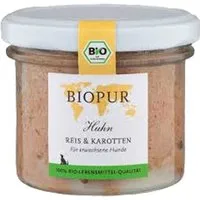 Biopur Adult Pollo, Riso e Carote Umido per Cani - 100 g, Singola