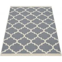Alfombra reversible Skyla gris  60x90 cm – Rosa