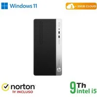 Rinovo Pc Hp 400 G5 Tower I5-9X00 Ddr4 8Gb Ssd 256Gb W11 Cloud 20Gb Grade A 1T Warranty + Norton - Ricondizionato
