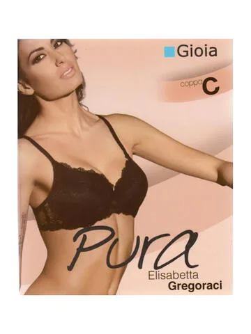 Reggiseno a balconcino imbottito Pura art. Gioia – Bianco · Donna
