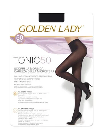 COLLANT COPRENTE DONNA GOLDEN LADY TONIC 50 – Marrone · XL