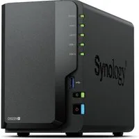 Synology Nas Tower Ds225+ X 2Hd 3.5/2.5 Sata2/3 - No Hd - Celeron J4125 -2Gb Ddr4-1P Lan Rj45 1Gbe – Nero