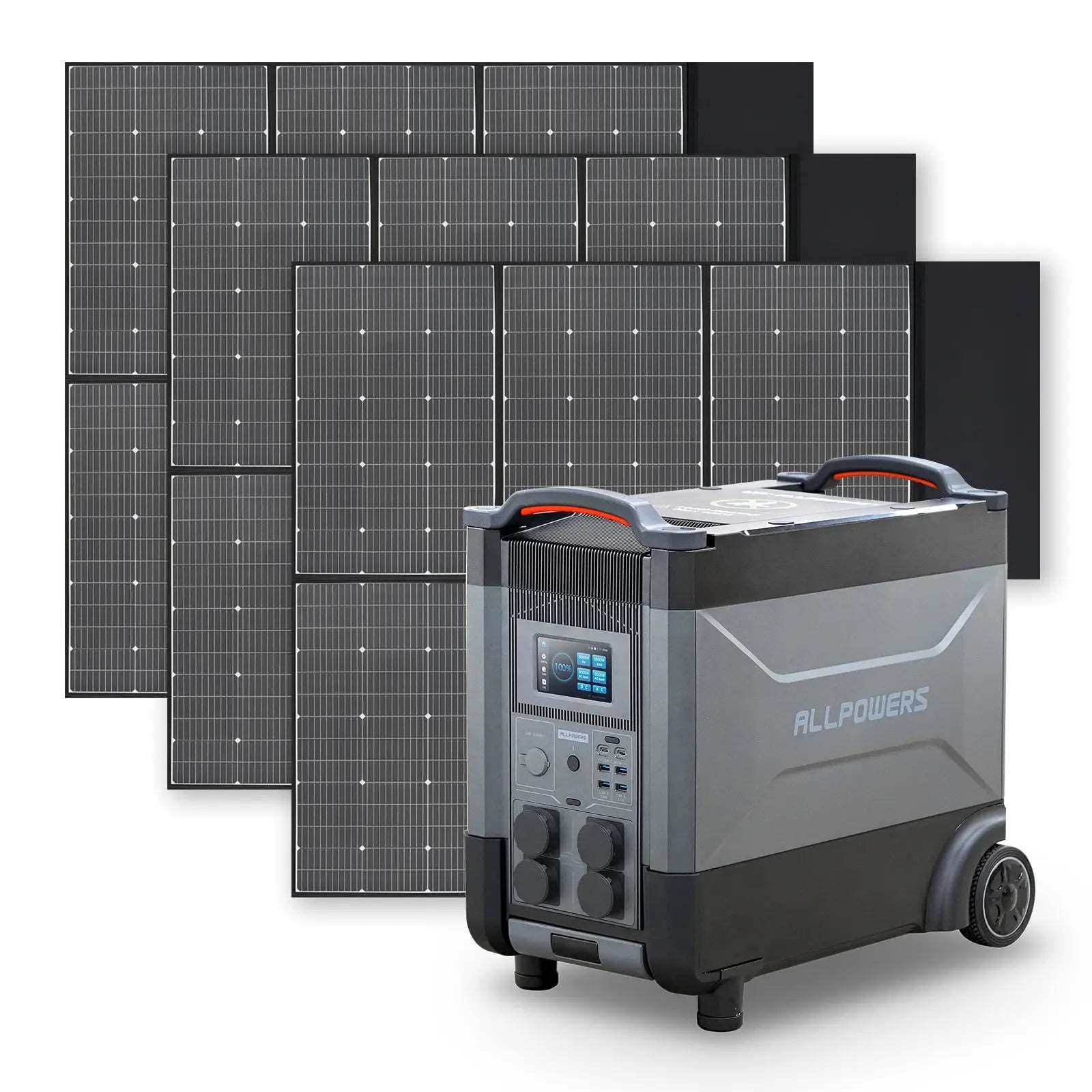 ALLPOWERS 4000W Generatore Solare R4000 con FV600W - R4000+3PCS SP039 FV 600W