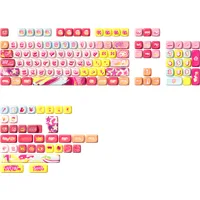 Rainbow Candy Keycap Set (140-key)