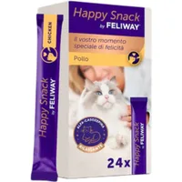 Feliway Happy Snack 24 Stick al Pollo - 360 g - KIT 24x