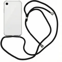 imoshion Transparante Backcover met koord voor de Apple iPhone Xr - Zwart – 6.1 · Unisex