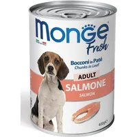 Monge Fresh Adult Salmone Umido per Cani - Singola, 400 g – Bambino