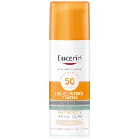Eucerin Face Oil Control Dry Touch Gel Crema SPF50+ Tinted Light 50 ml