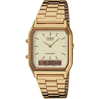 CASIO AQ-230GA-9DMQYES Collection Herrenuhr 30mm 3ATM – Oro