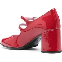 Scarpa donna Mary Janes rossa – Argento