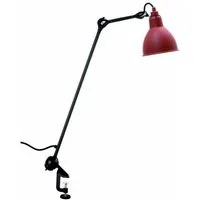N201 Lampe à Poser Mat Noir et Rouge Mat