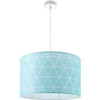 Lámpara colgante Loro azul claro