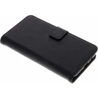 Luxe Lederen Bookcase voor de Samsung Galaxy A8 (2018) - Zwart – 5.6 · Unisex