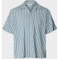 Selected Homme Camicia Ss Relax Air MIx Blue Mirage – XL · Uomo