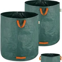 2x Sac de déchets verts jardin 500L – 86x86x86cm