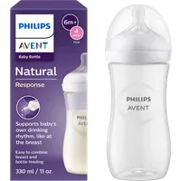 Philips Avent Natural Response 6+ Månader Nappflaska – 330 ml