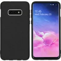 imoshion Color Backcover voor de Samsung Galaxy S10e - Zwart – 5.8 · Unisex