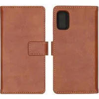 imoshion Luxe Bookcase voor de Samsung Galaxy A41 - Bruin – 6.1 · Unisex