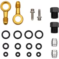 Kit adattatore idraulico Jagwire Pro Quick-Fit Adapter-SRAM Red – Rosso