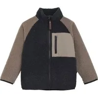 En Fant Teddy Jas - Blauw/Beige - Maat 116