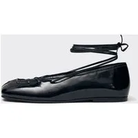 Alohas Ballerina Bumi Onix Leather Black – Nero · 41