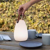 Smartwares LED-bordslampa OOO-50002 för utomhusbruk, med uppladdningsbart batteri
