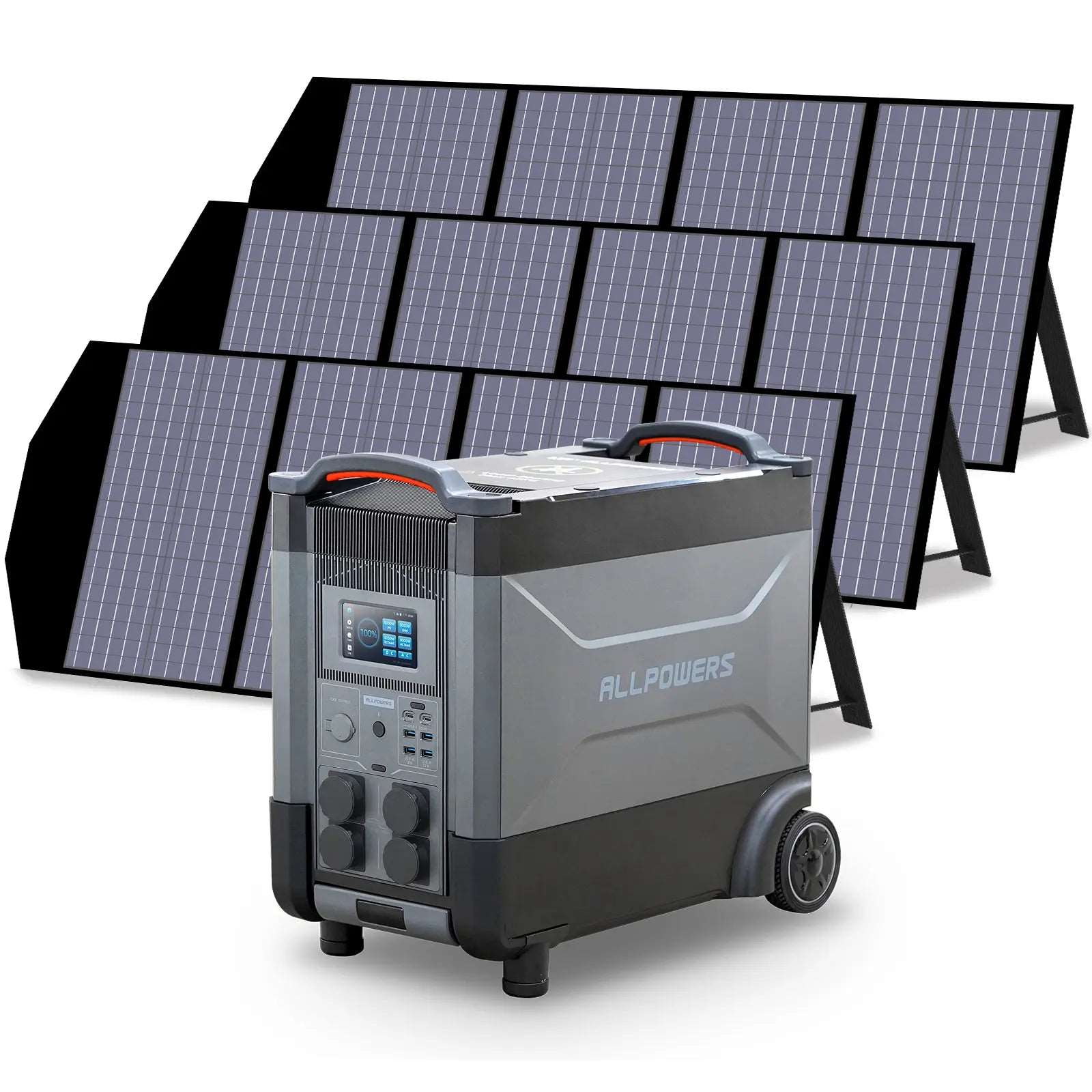 ALLPOWERS 4000W Generatore Solare R4000 con FV140W - R4000+3PCS SP029 FV 140W