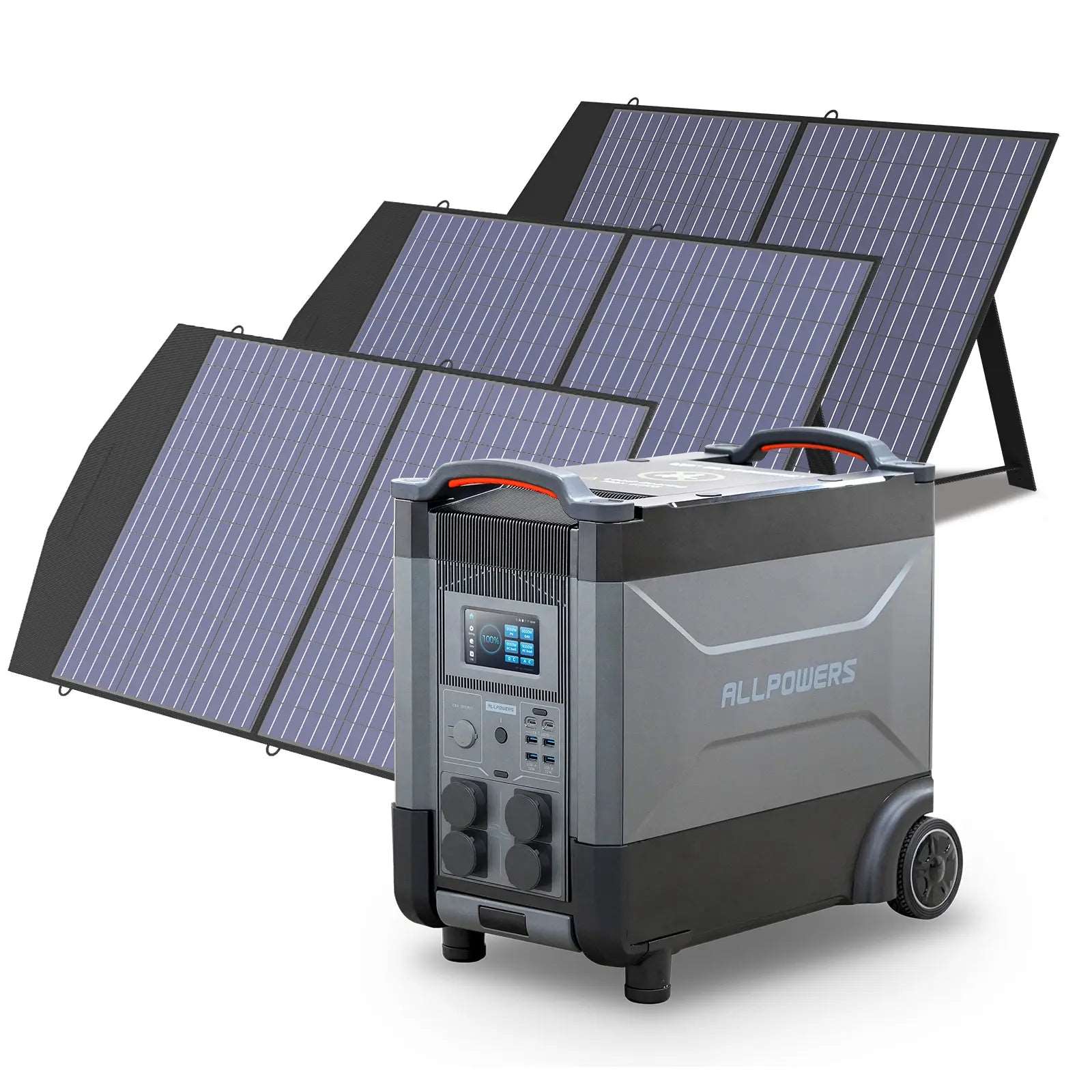 ALLPOWERS 4000W Generatore Solare R4000 con FV100W - R4000 + 3pcs SP027 FV 100W