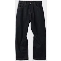 Coor Jeans Baggy Fit Washed Baggy Fit Indigo Blu – M