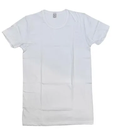 MAGLIA UOMO COTONE GIROCOLLO LIFE 333 – Bianco