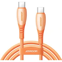 Cavo Dati e Ricarica USB-C - USB-C Joyroom S-A59 Vibrant, 60W, 1.2m, Arancione