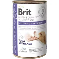 Brit Veterinary Diet Gastrointestinal Low Fat Umido per Cani - 400 g, 12 pezzi