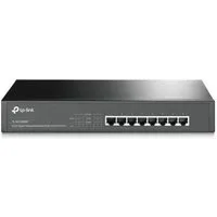 Tp-link tl-sg1008mp 8 port gigabit poe switch non gestito gigabit ethernet (10/100/1000) nero supporto power over ethernet (poe)