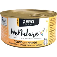 WeNature Zero Cereali Tonno con Mango per Gatti - 85 g, Singola
