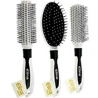 Set di pennelli Elina Exclusive White - 3 pezzi. – Bianco